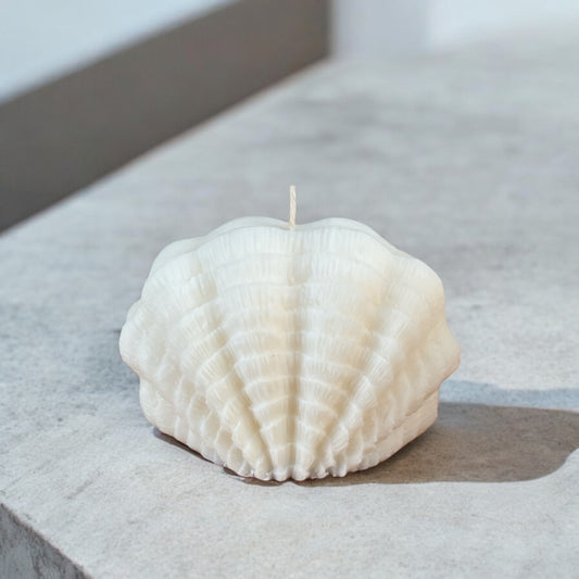 Clam Shell Decorative Candle