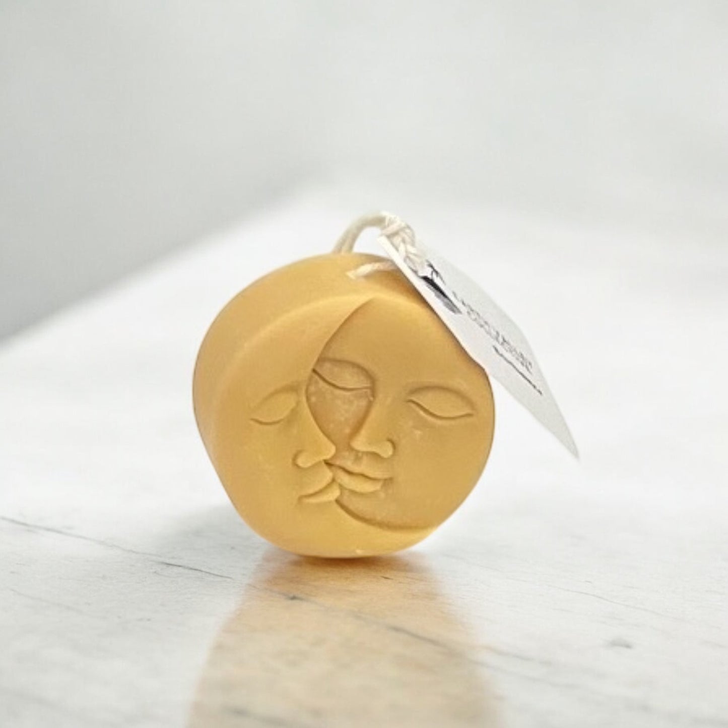 Moon Face Decorative Candle