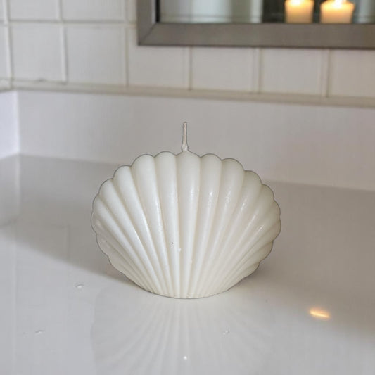 Shell Decorative Candle ( Large )