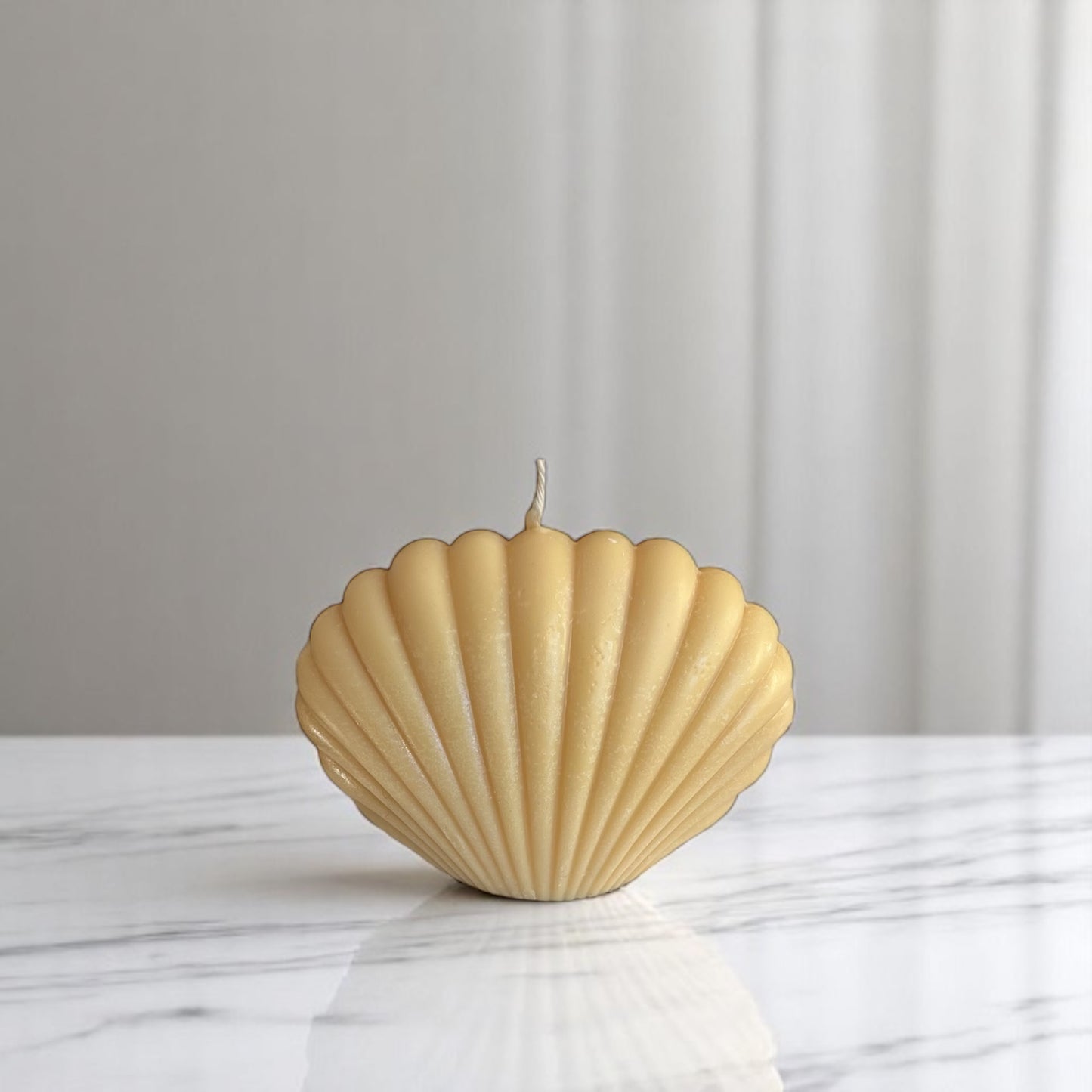 Shell Decorative Candle ( Large )