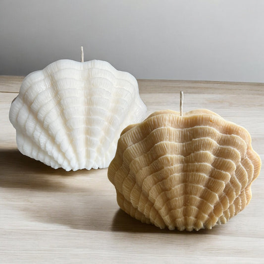 Clam Shell Decorative Candle