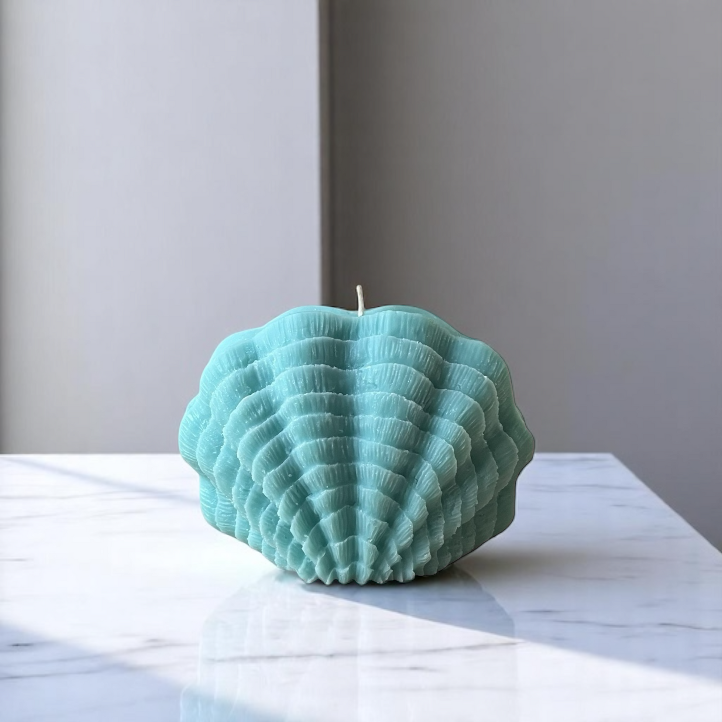 Clam Shell Decorative Candle